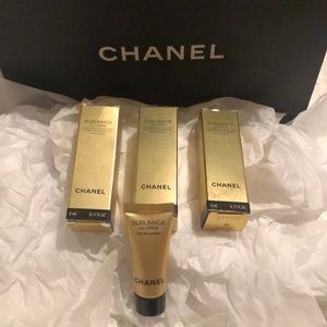 CHANEL 3-Mini SUBLIMAGE LA CREME 3 x 5 ml 0.17 fl.oz. / Made in France / NIB
